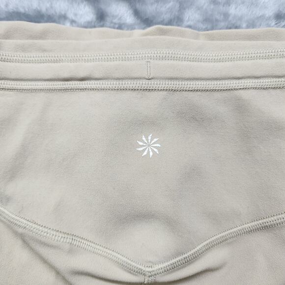 Athleta Leggings Womens M Tan Salutation Cargo Tight Cuffed Hem Jogger Workout - Picture 4 of 13